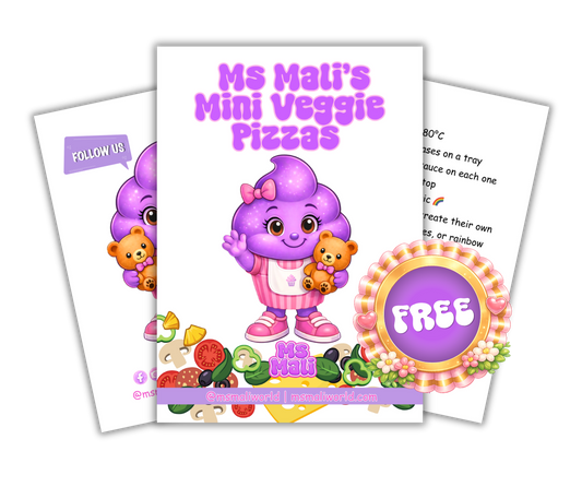 Free Ms Mali’s Mini Veggie Pizza