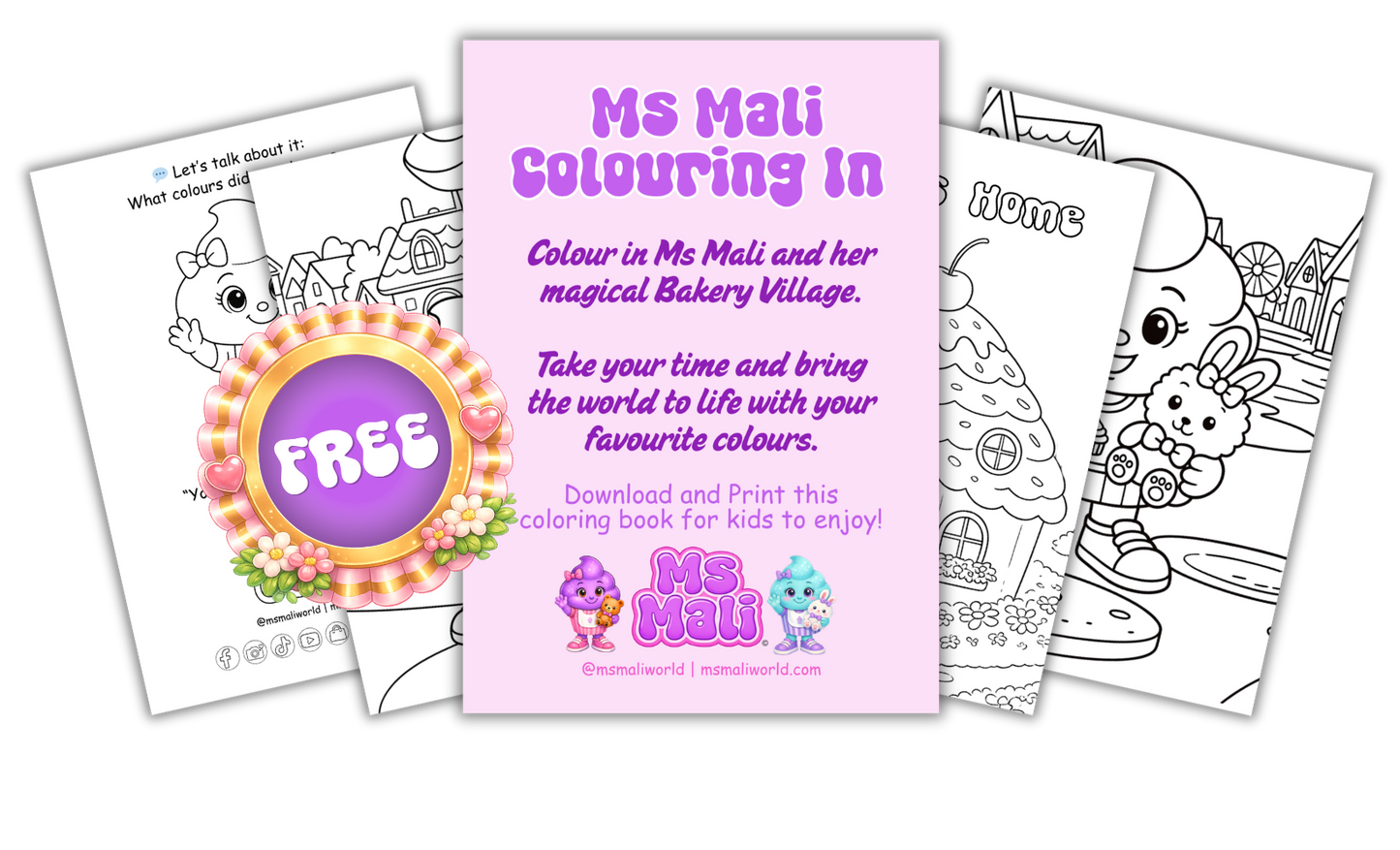 Free Ms Mali’s Magical Colouring